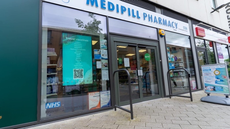 MediPill Pharmacy Botley shopfront