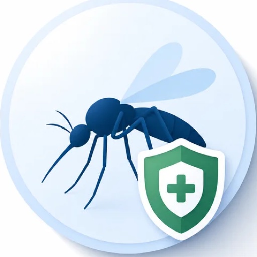 Japanese encephalitis vaccination illustration