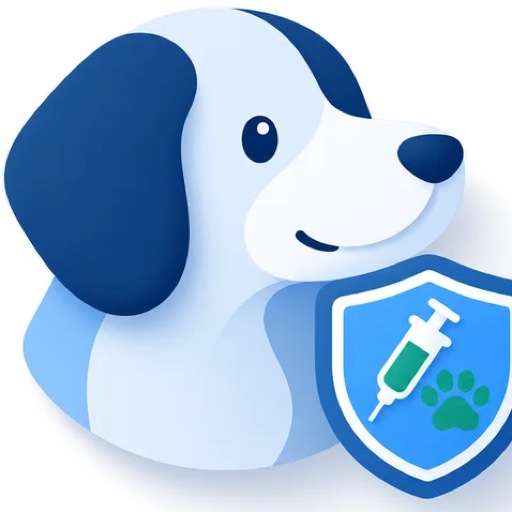 Rabies vaccination illustration
